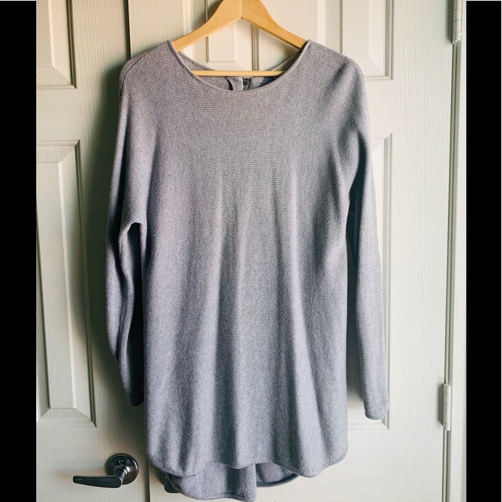 Michael Kors Grey Sweater Tunic size M